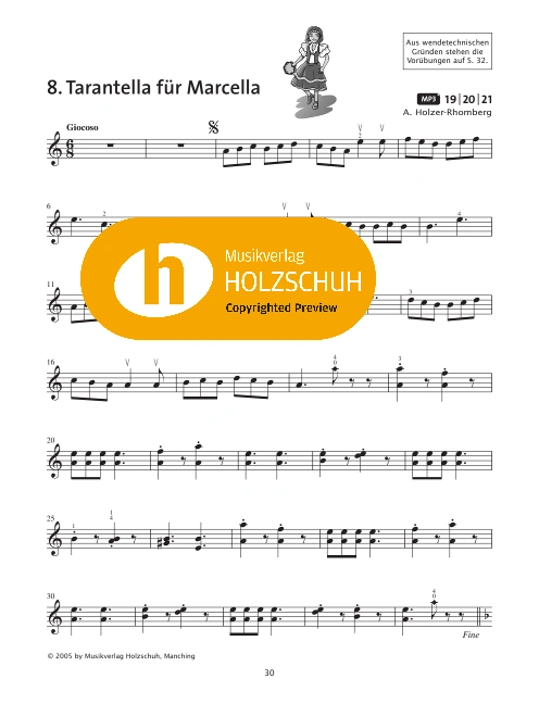 Tarantella für Marcella